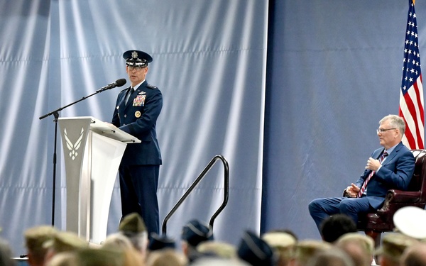 CSAF Wilsbach Change of Command Responsibility
