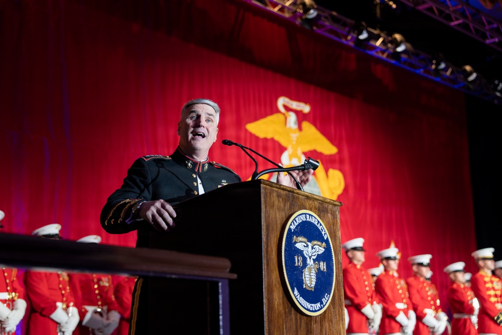 VCJCS attends 250th Marine Corps Birthday Ball hosted by Marine Barracks Washington D.C.