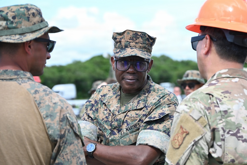 Joint, bilateral airfield damage repair training with U.S. Marines, U.S. Air Force,  during Resolute Dragon 25