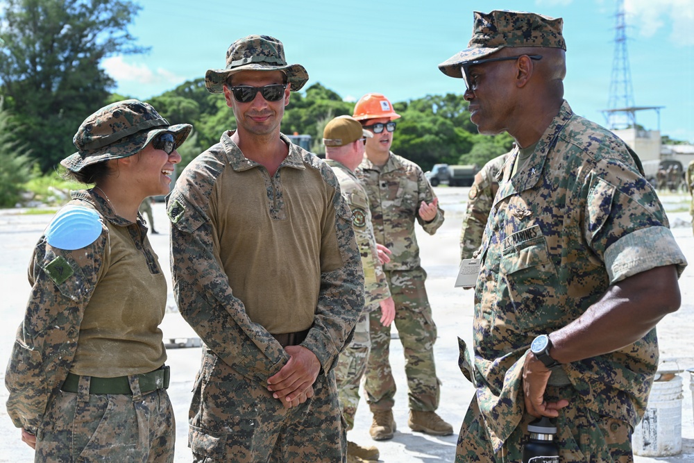 Joint, bilateral airfield damage repair training with U.S. Marines, U.S. Air Force,  during Resolute Dragon 25
