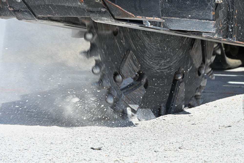 Joint, bilateral airfield damage repair training with U.S. Marines, U.S. Air Force,  during Resolute Dragon 25