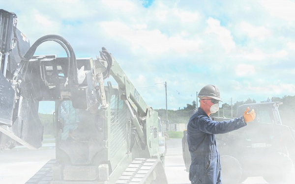 Joint, bilateral airfield damage repair training with U.S. Marines, U.S. Air Force,  during Resolute Dragon 25