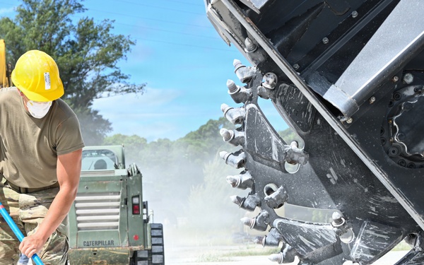 Joint, bilateral airfield damage repair training with U.S. Marines, U.S. Air Force,  during Resolute Dragon 25 Joint, bilateral airfield damage repair training with U.S. Marines, U.S. Air Force,  during Resolute Dragon 25