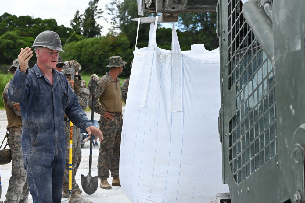 Joint, bilateral airfield damage repair training with U.S. Marines, U.S. Air Force,  during Resolute Dragon 25
