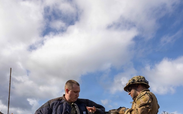 58th Military Police Company Controlled Aggression Training