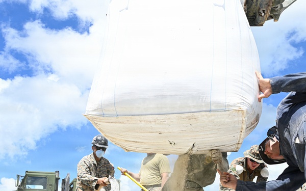 Joint, bilateral airfield damage repair training with U.S. Marines, U.S. Air Force,  during Resolute Dragon 25