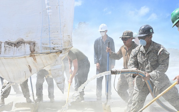 Joint, bilateral airfield damage repair training with U.S. Marines, U.S. Air Force,  during Resolute Dragon 25