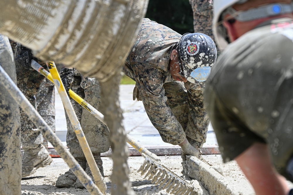 Joint, bilateral airfield damage repair training with U.S. Marines, U.S. Air Force,  during Resolute Dragon 25