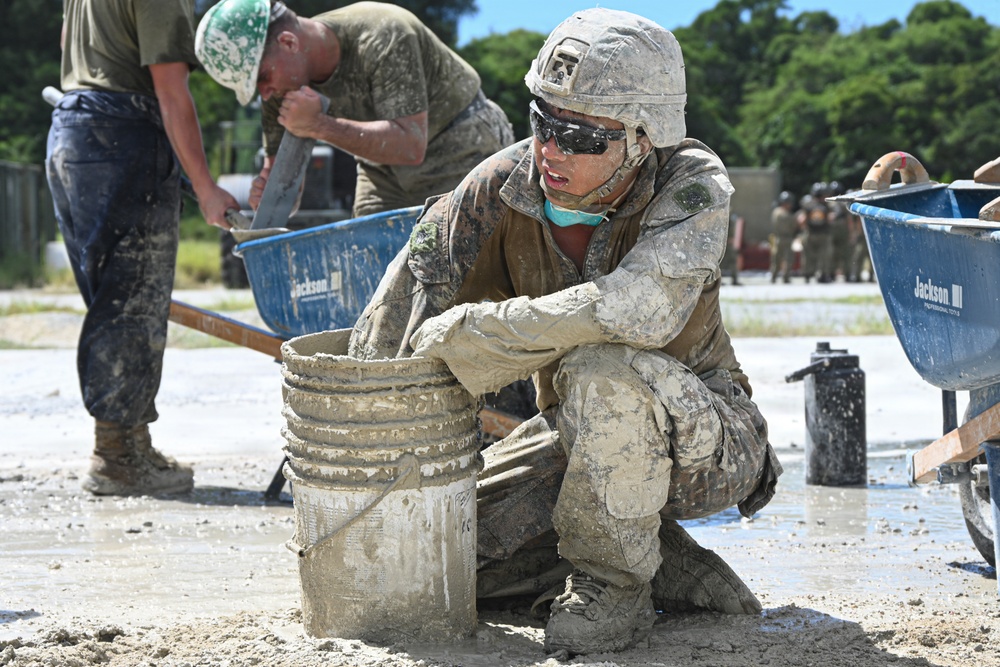 Joint, bilateral airfield damage repair training with U.S. Marines, U.S. Air Force,  during Resolute Dragon 25