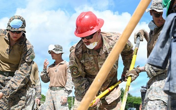 Joint, bilateral airfield damage repair training with U.S. Marines, U.S. Air Force,  during Resolute Dragon 25