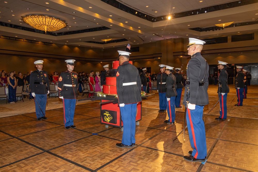 HQBN's 250th Marine Corps Birthday Ball