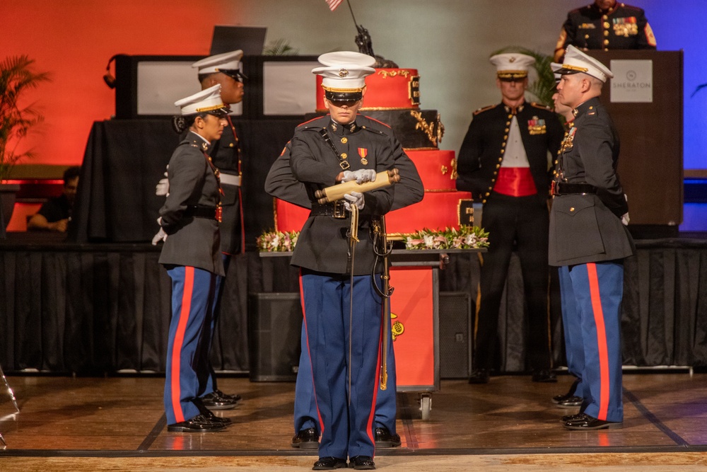 HQBN's 250th Marine Corps Birthday Ball