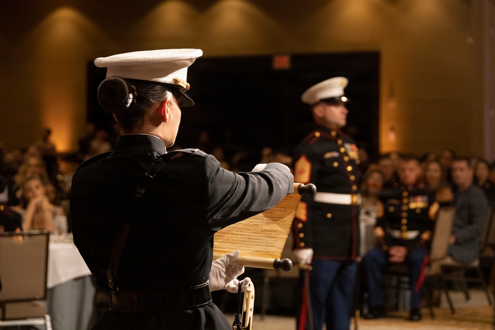 HQBN's 250th Marine Corps Birthday Ball