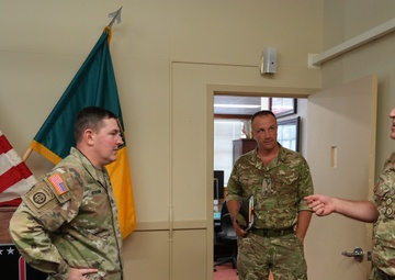 3d Multi-Domain Task Force Hosts United Kingdom Defense Attaché