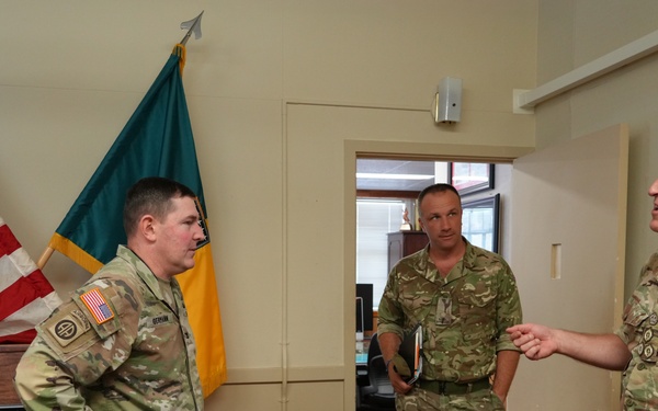3d Multi-Domain Task Force Hosts United Kingdom Defense Attaché