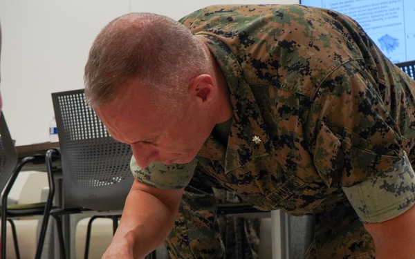 Marines and Sailors with Camp Blaz conduct AED and CPR training