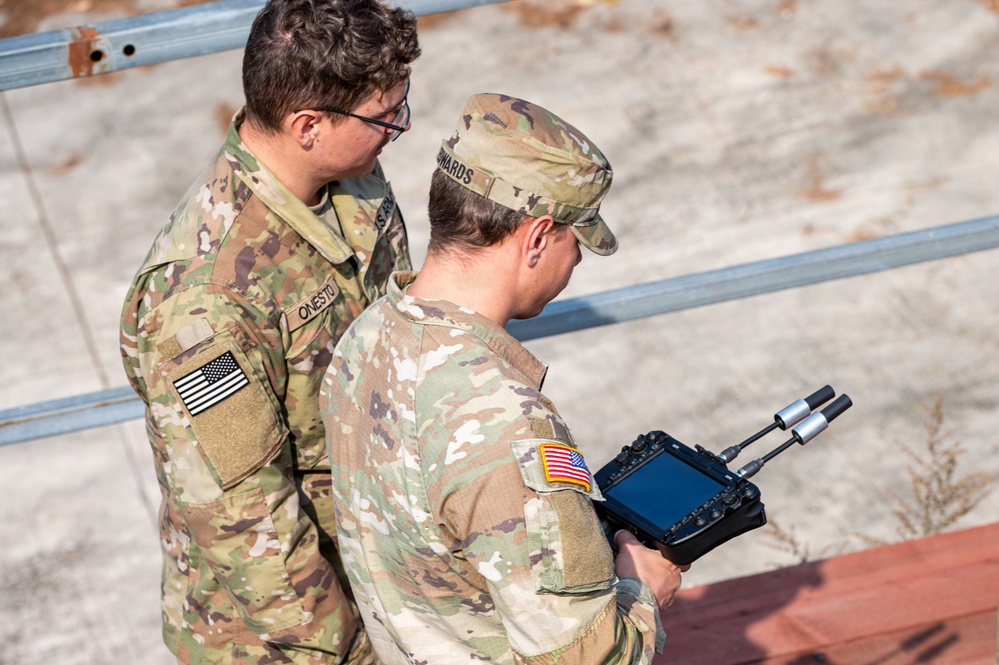 2-2 AHB and 5-17th ACS Integrate UAS Training during Aerial Gunnery