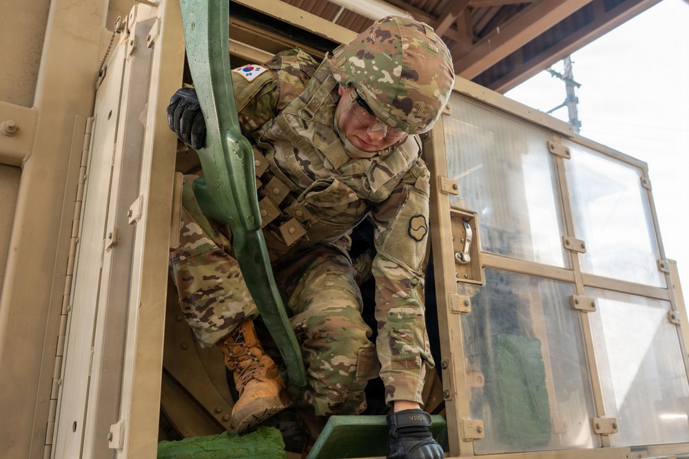 665th MCT Conducts HEAT Training at Camp Carroll