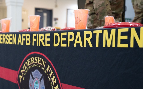 Andersen Fire Department hosts 2025 Fire Prevention Week Pep Rally