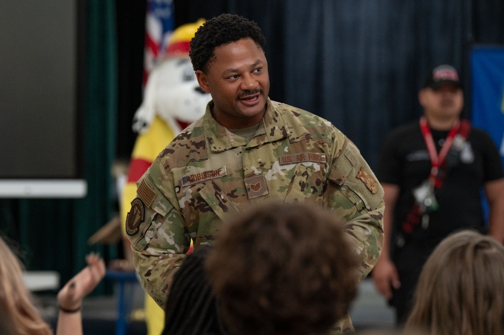 Andersen Fire Department hosts 2025 Fire Prevention Week Pep Rally