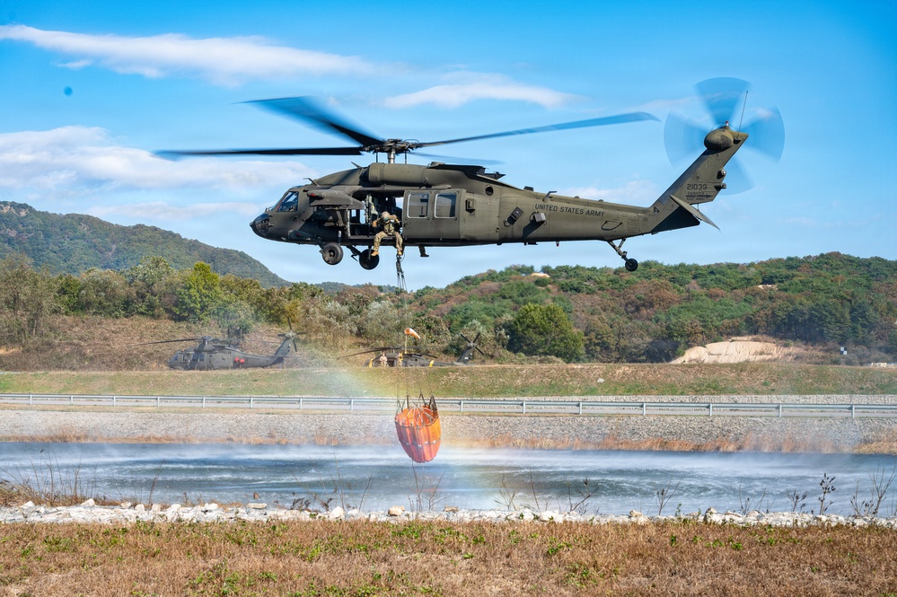 3-2 GSAB Bambi Bucket Operations During Aerial Gunnery