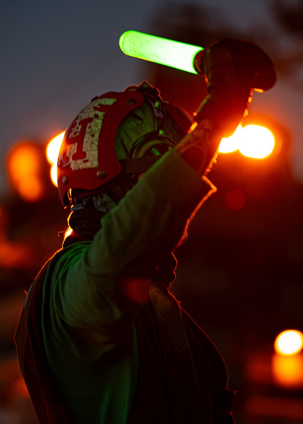 George Washington Conducts Flight Operations