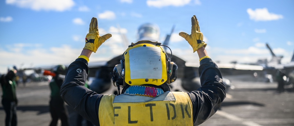 USS Theodore Roosevelt Flight Operations