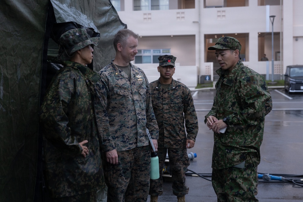 U.S. Marines and JSDF Conduct Medical Exercise