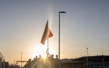 MAG-12 Marines run 250 miles commemorating Marine Corps’ 250th birthday