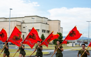 Marines in Iwakuni run 250 miles for Marine Corps Birthday