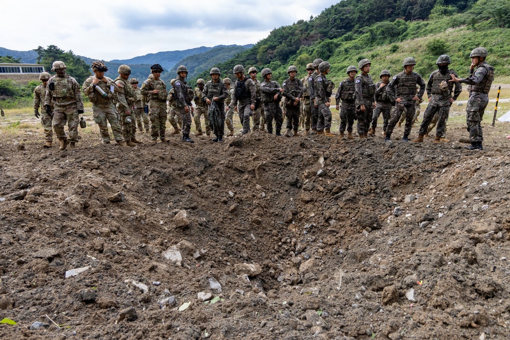 11th Engineer Battalion and ROKA Engineer School Host Combined Demolitions Demonstration