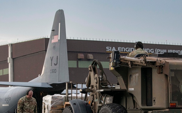 374 AW Log-QRF conducts first real-world deployment during Philippine typhoon response