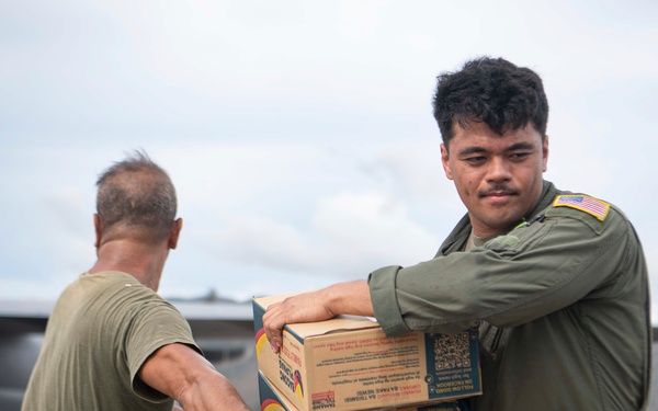374 AW Log-QRF conducts first real-world deployment during Philippine typhoon response