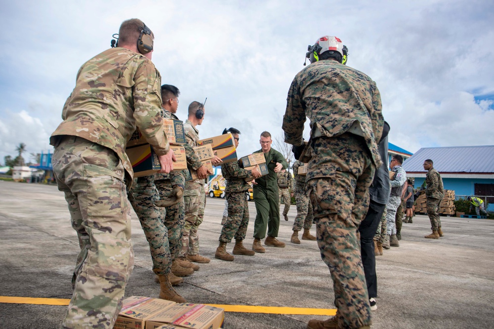 374 AW Log-QRF conducts first real-world deployment during Philippine typhoon response