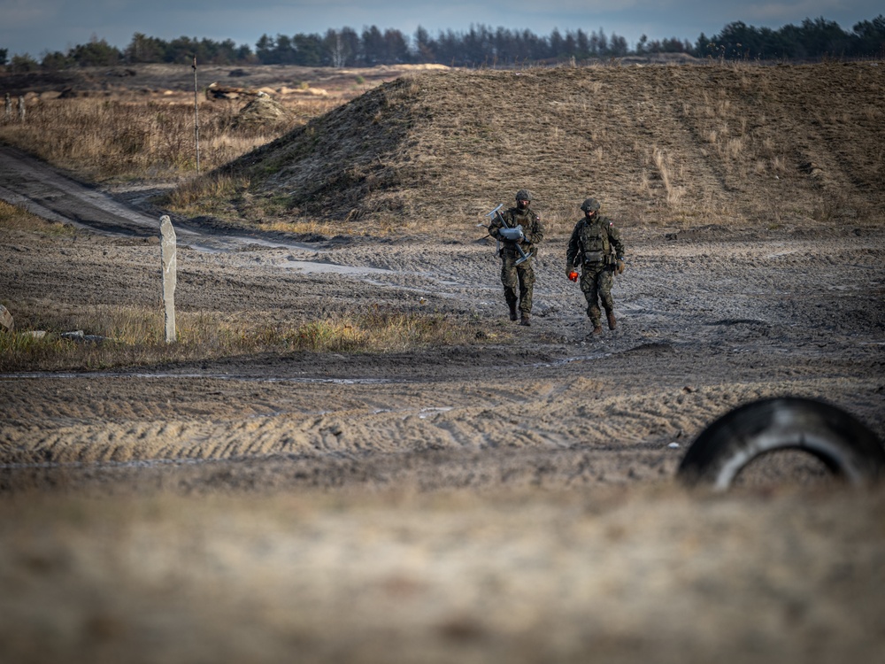 Showcase of c-UAS System in Nowa Deba Training Area, Poland