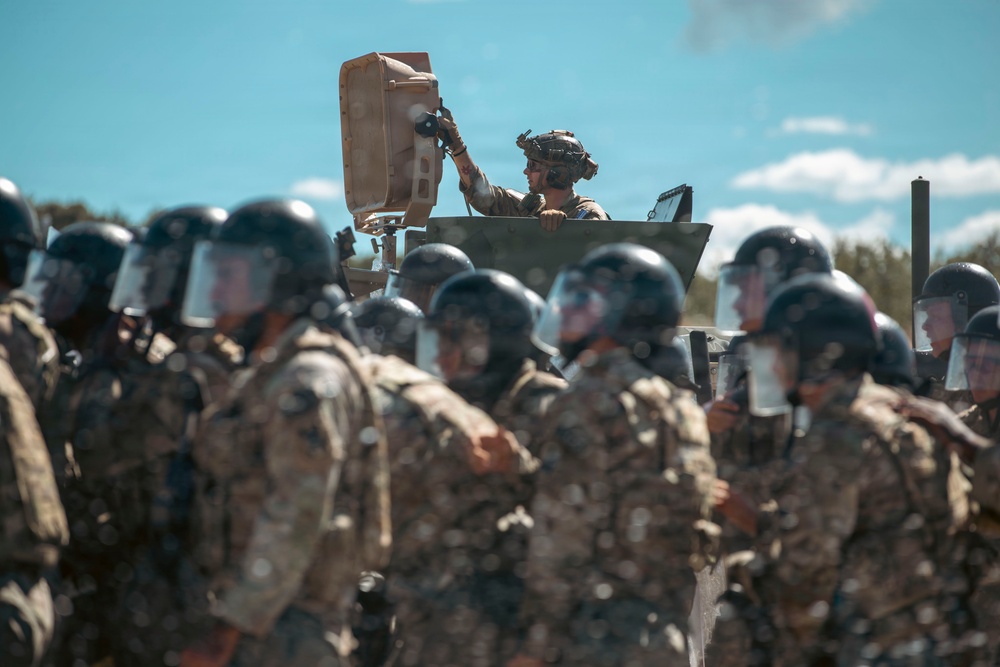 KFOR U.S. Soldiers Conduct Crowd and Riot Control