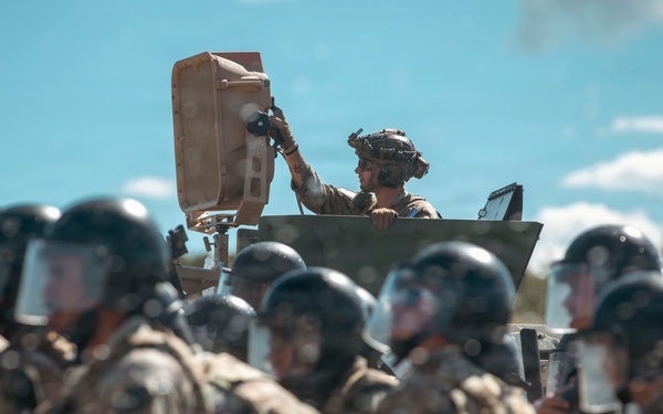 KFOR U.S. Soldiers Conduct Crowd and Riot Control