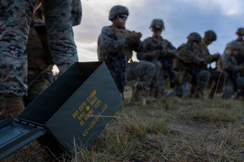 U.S. Marines participate in Marine Corps Combat Marksmanship Program table 5 to increase lethality and combat readiness