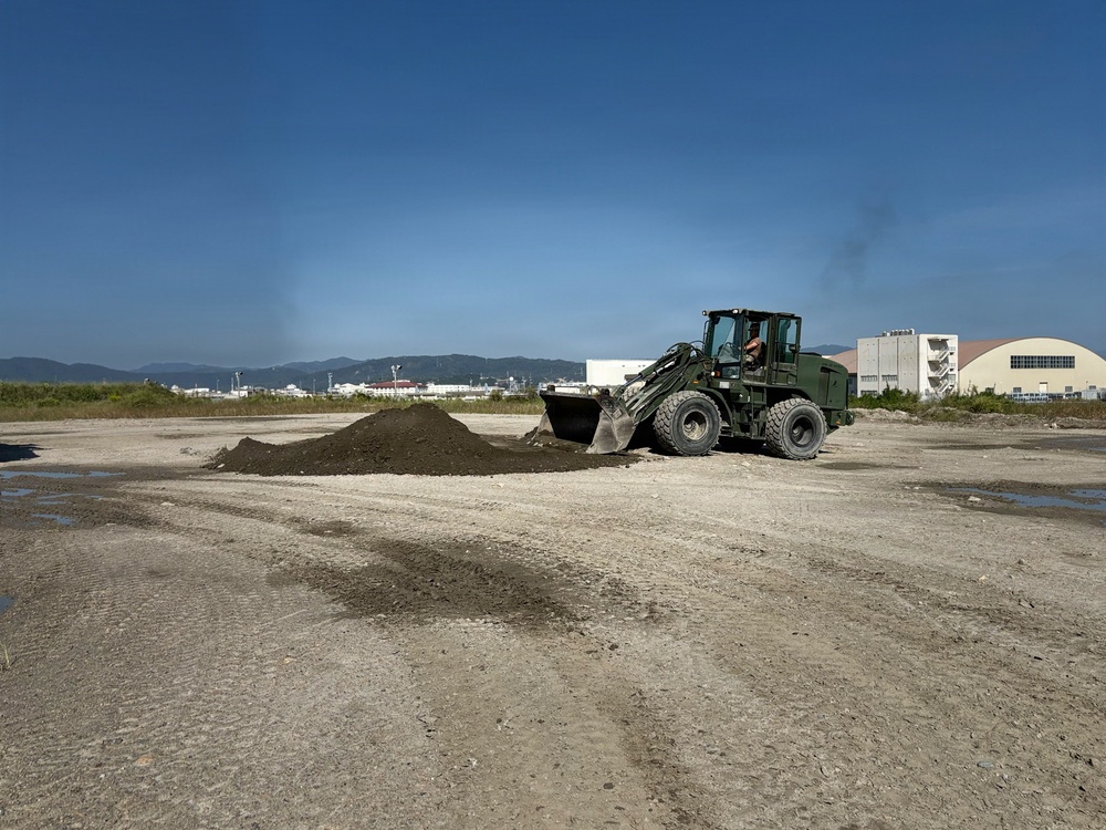NMCB 4 Seabees in Iwakuni, Japan