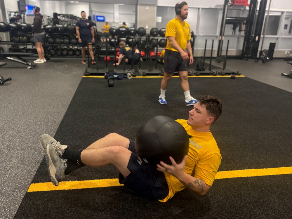 NMCB 4 Seabees in Iwakuni, Japan