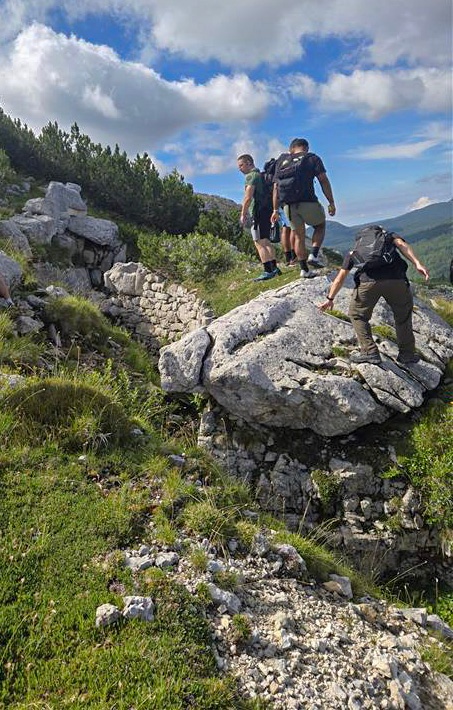 US geospatial Soldiers study World War I lessons at Italian battle site