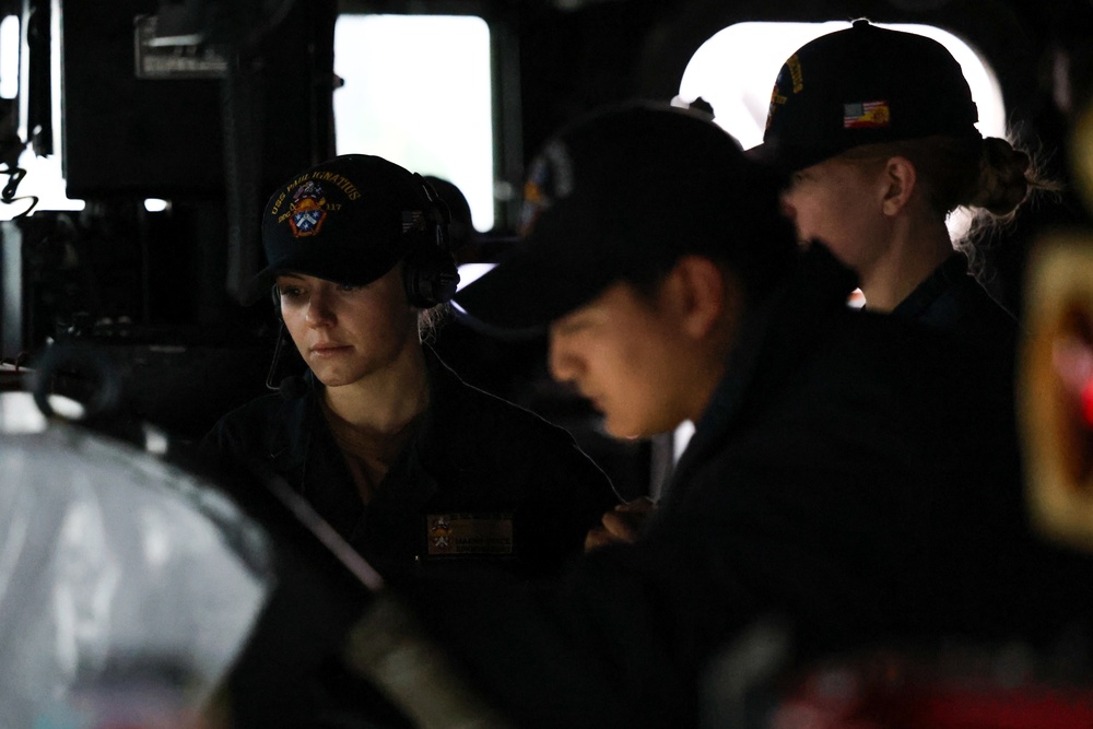 Sea and Anchor evolution with USS Paul Ignatius (DDG 117)