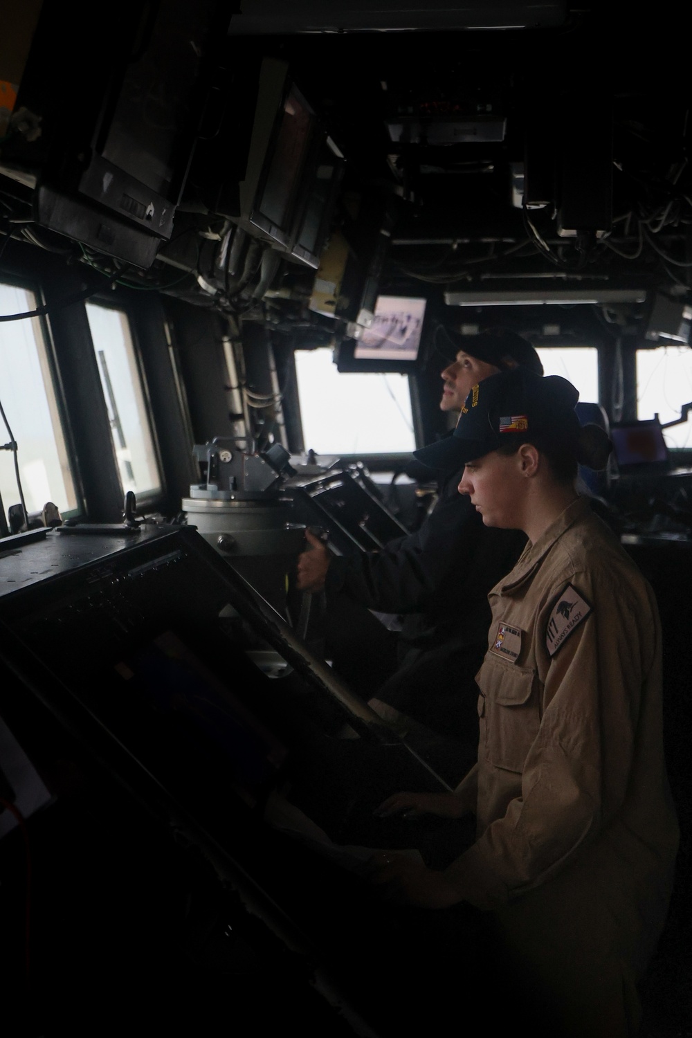 Sea and Anchor evolution with the crew of USS Paul Ignatius (DDG 117)