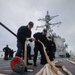 Sea and Anchor evolution with the crew of USS Paul Ignatius (DDG 117)