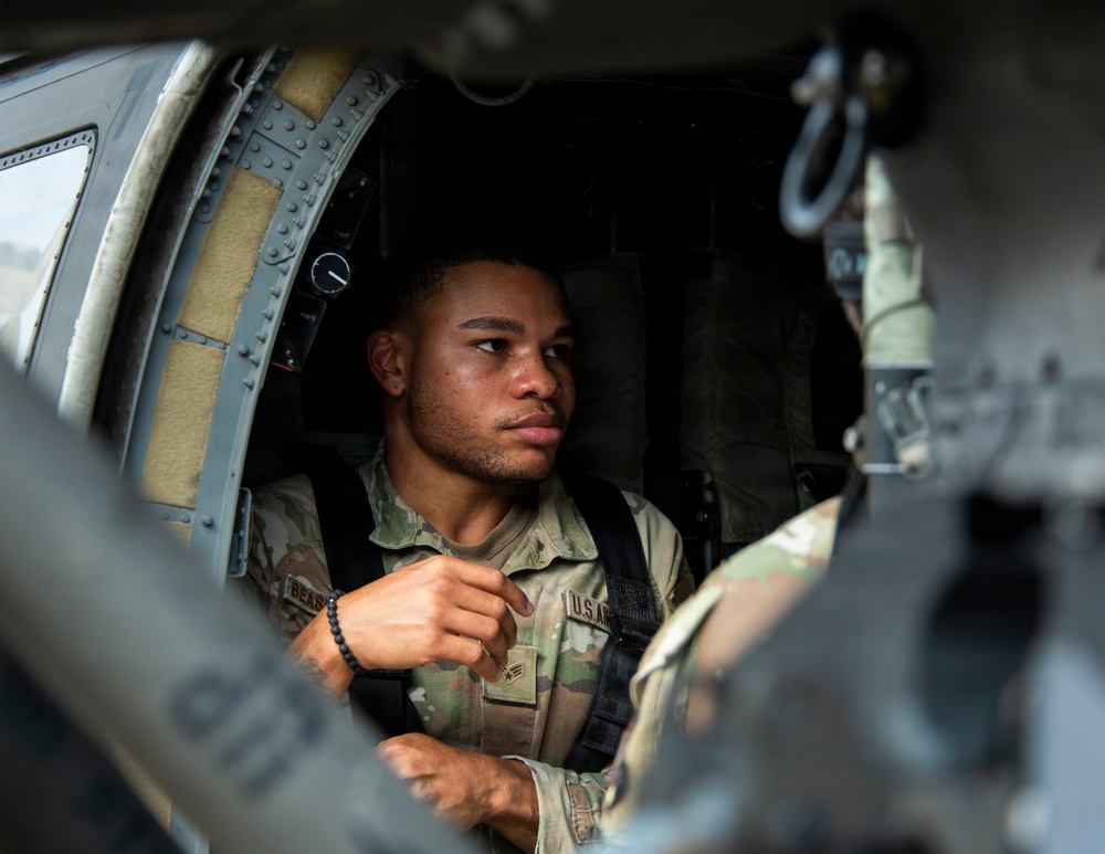 U.S. Army and 39th SFS strengthen interoperability through rotary-wing training