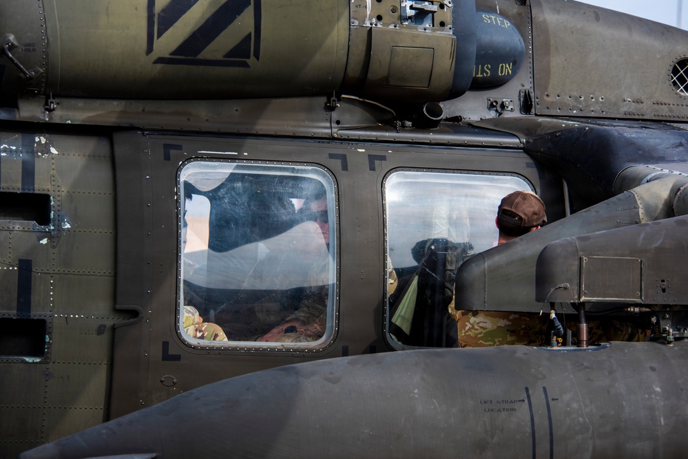 U.S. Army and 39th SFS strengthen interoperability through rotary-wing training