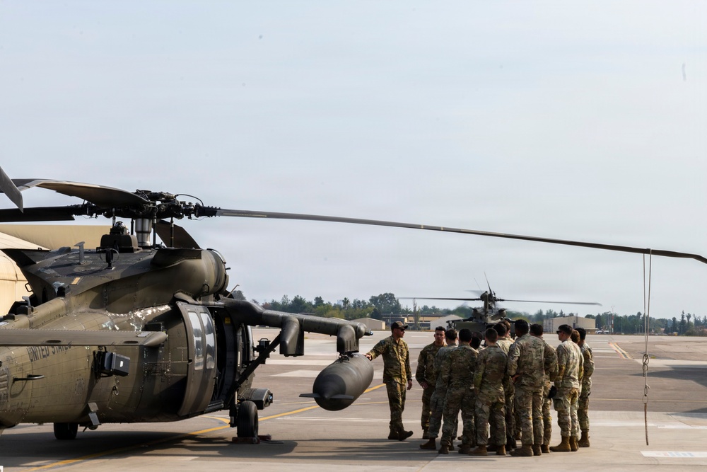 U.S. Army and 39th SFS strengthen interoperability through rotary-wing training