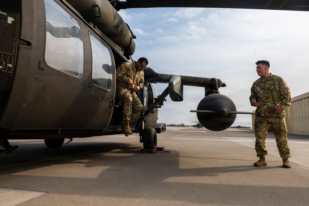 U.S. Army and 39th SFS strengthen interoperability through rotary-wing training