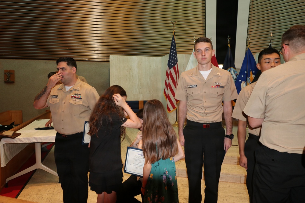 NIOC Pensacola October Awards Quarters