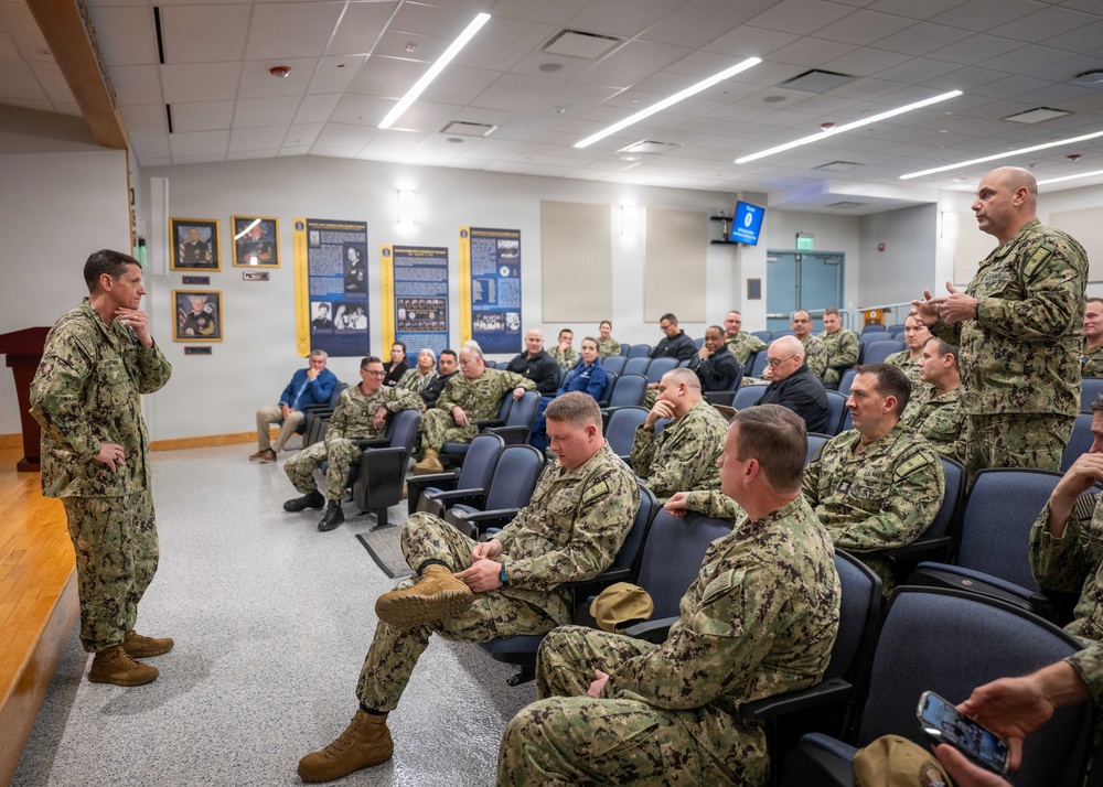 November 18, 2025 – NETC visits the Senior Enlisted Academy